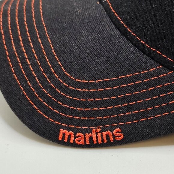 Miami Marlins New Era Adjustable Mesh Baseball Cap - Picture 5 of 14